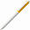 Ручка шариковая Hint Special, белая с синим с логотипом в Астрахани заказать по выгодной цене в кибермаркете AvroraStore