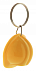 Брелок каска, желтый с логотипом в Астрахани заказать по выгодной цене в кибермаркете AvroraStore