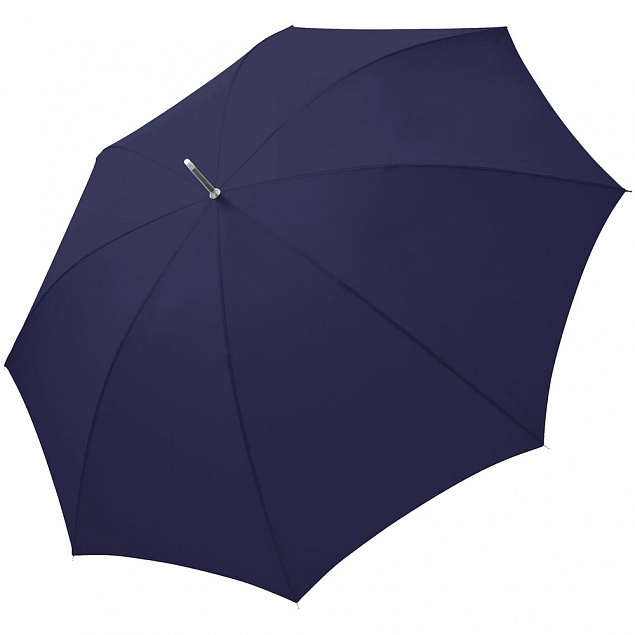 Зонт-трость Fiber Golf Fiberglas, темно-синий с логотипом в Астрахани заказать по выгодной цене в кибермаркете AvroraStore