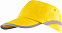 Бейсболка Makito Cap Tarea, желтая с логотипом в Астрахани заказать по выгодной цене в кибермаркете AvroraStore