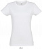 Фуфайка (футболка) IMPERIAL женская,Белый L с логотипом в Астрахани заказать по выгодной цене в кибермаркете AvroraStore