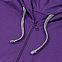 Толстовка с капюшоном на молнии Unit Siverga, фиолетовая с логотипом в Астрахани заказать по выгодной цене в кибермаркете AvroraStore