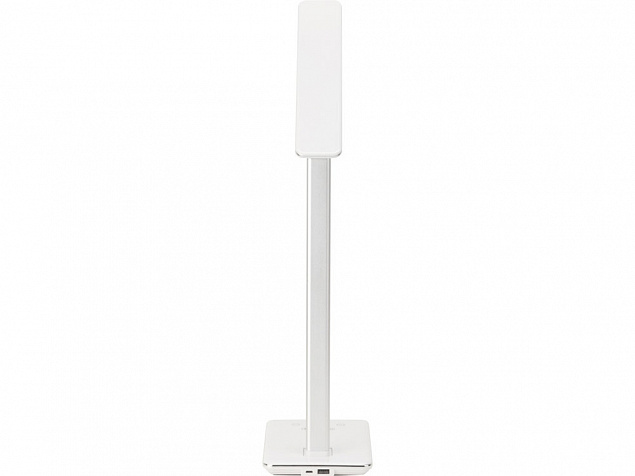 Настольная лампа с функцией беспроводной зарядки Starline, белый с логотипом в Астрахани заказать по выгодной цене в кибермаркете AvroraStore