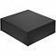 Коробка Quadra, черная с логотипом в Астрахани заказать по выгодной цене в кибермаркете AvroraStore