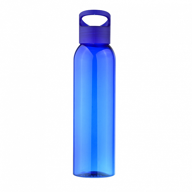 Бутылка пластиковая для воды SPORTES - Синий HH с логотипом в Астрахани заказать по выгодной цене в кибермаркете AvroraStore
