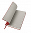 Бизнес-блокнот "Biggy", B5 формат, красный, серый форзац, мягкая обложка, в клетку с логотипом в Астрахани заказать по выгодной цене в кибермаркете AvroraStore