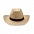 Ковбойская шляпа из натуральной с логотипом в Астрахани заказать по выгодной цене в кибермаркете AvroraStore