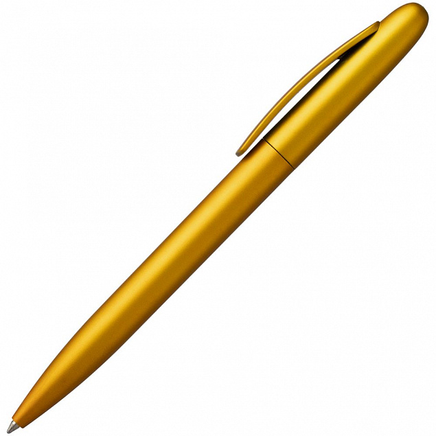 Ручка шариковая Moor Silver, желтая с логотипом в Астрахани заказать по выгодной цене в кибермаркете AvroraStore