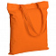 Холщовая сумка Countryside, оранжевая с логотипом в Астрахани заказать по выгодной цене в кибермаркете AvroraStore