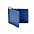 Держатель банковских карт Drogo с металлическим прижимом для купюр, синий с логотипом в Астрахани заказать по выгодной цене в кибермаркете AvroraStore
