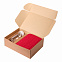 Подарочный набор Bianca, Fado, красный (плед, термобутылка) с логотипом в Астрахани заказать по выгодной цене в кибермаркете AvroraStore