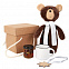Набор «Медовый мишка» с логотипом в Астрахани заказать по выгодной цене в кибермаркете AvroraStore