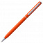 Ручка шариковая Hotel Chrome, ver.2, оранжевая с логотипом в Астрахани заказать по выгодной цене в кибермаркете AvroraStore