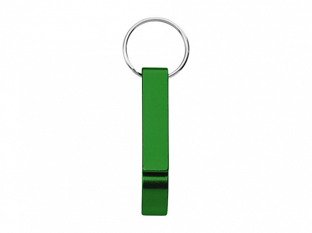 Брелок-открывалка Tao, зеленый с логотипом в Астрахани заказать по выгодной цене в кибермаркете AvroraStore