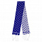 Вязаный шарфик Dress Cup, синий с логотипом в Астрахани заказать по выгодной цене в кибермаркете AvroraStore