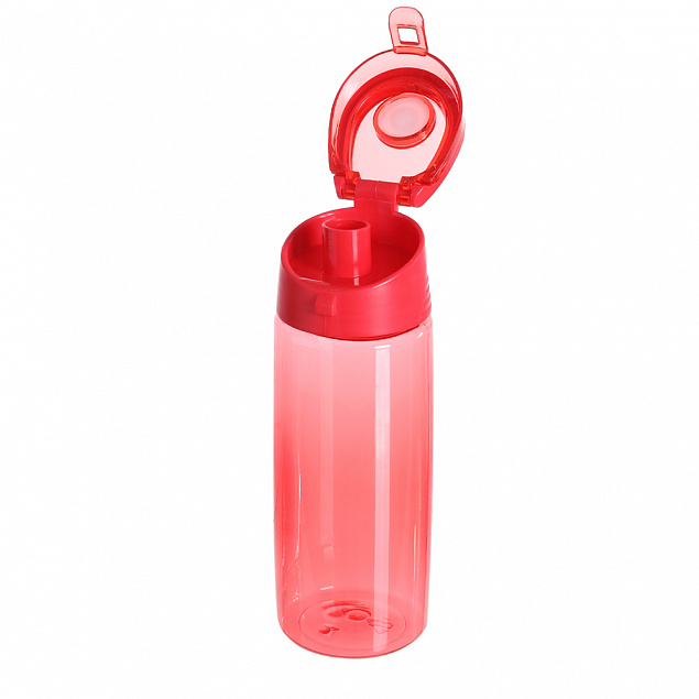 Пластиковая бутылка Blink - Красный PP с логотипом в Астрахани заказать по выгодной цене в кибермаркете AvroraStore
