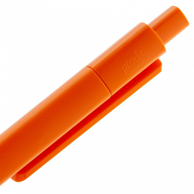Ручка шариковая Prodir DS4 PMM-P, оранжевая с логотипом в Астрахани заказать по выгодной цене в кибермаркете AvroraStore