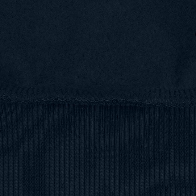 Толстовка на молнии с капюшоном Unit Siverga Heavy, темно-синяя с логотипом в Астрахани заказать по выгодной цене в кибермаркете AvroraStore