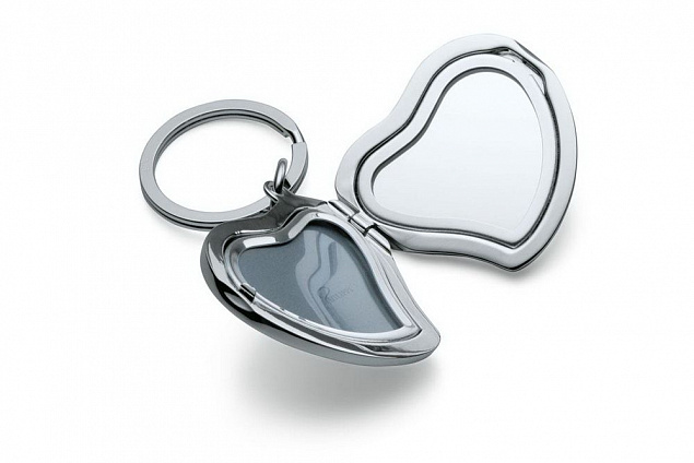 Брелок-медальон Heart с логотипом в Астрахани заказать по выгодной цене в кибермаркете AvroraStore