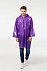 Дождевик-плащ CloudTime, фиолетовый с логотипом в Астрахани заказать по выгодной цене в кибермаркете AvroraStore