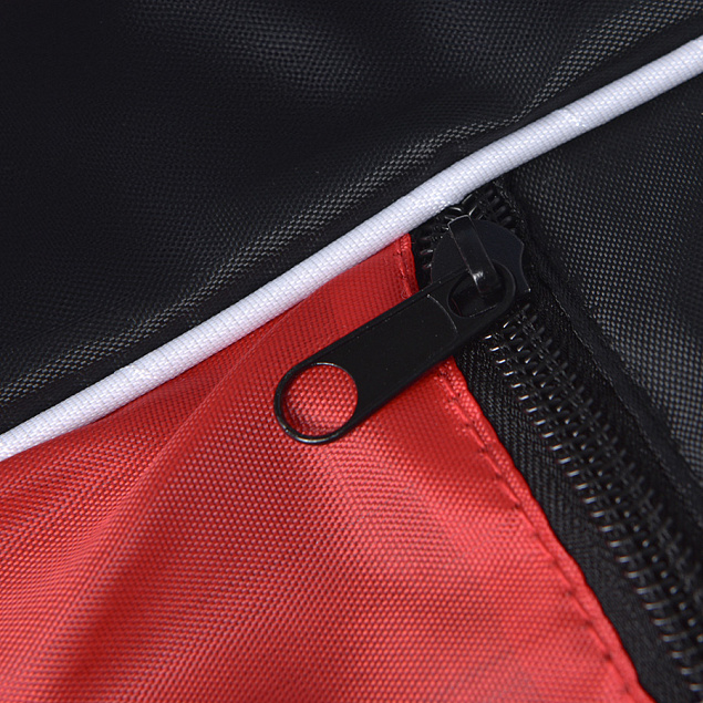 Рюкзак Fab, красный/чёрный, 47 x 27 см, 100% полиэстер 210D с логотипом в Астрахани заказать по выгодной цене в кибермаркете AvroraStore