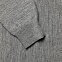 Джемпер Stitch с контрастной отделкой, серый с бордовым с логотипом в Астрахани заказать по выгодной цене в кибермаркете AvroraStore