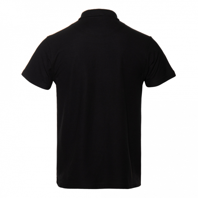 Рубашка поло Рубашка мужская 04 Чёрный с логотипом в Астрахани заказать по выгодной цене в кибермаркете AvroraStore