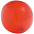 Надувной пляжный мяч Sun and Fun, полупрозрачный оранжевый с логотипом в Астрахани заказать по выгодной цене в кибермаркете AvroraStore