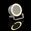 Лампа с колонкой и беспроводной зарядкой moonLight, белая с логотипом в Астрахани заказать по выгодной цене в кибермаркете AvroraStore
