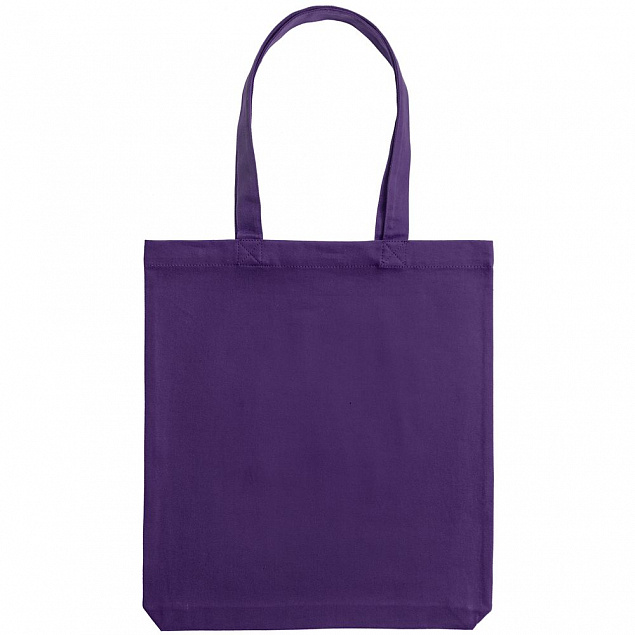 Холщовая сумка Avoska, фиолетовая с логотипом в Астрахани заказать по выгодной цене в кибермаркете AvroraStore