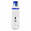 Бутылка для воды FIT, 700 мл; 24,5х7,4см, прозрачный с серым, пластик rPET с логотипом в Астрахани заказать по выгодной цене в кибермаркете AvroraStore