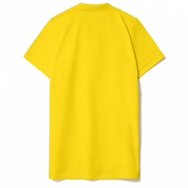 Рубашка поло женская Virma Lady, желтая с логотипом в Астрахани заказать по выгодной цене в кибермаркете AvroraStore