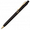 Ручка шариковая Raja Gold, черная с логотипом в Астрахани заказать по выгодной цене в кибермаркете AvroraStore
