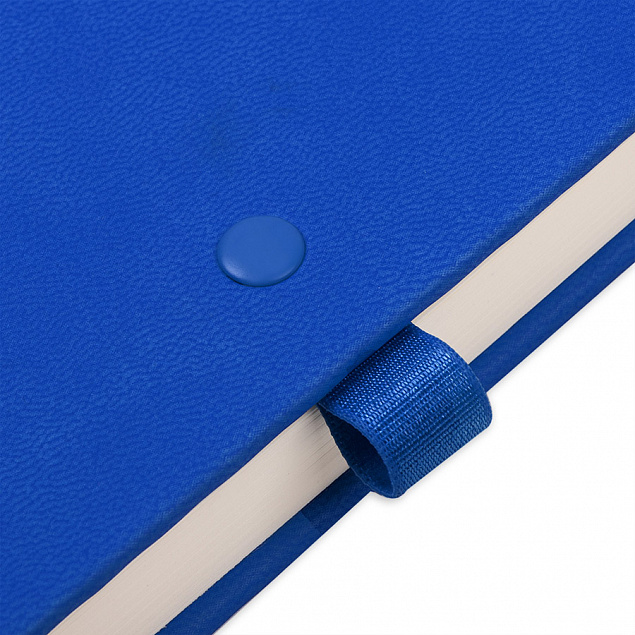Ежедневник недатированный HAMILTON, A5, ярко-синий, кремовый блок с логотипом в Астрахани заказать по выгодной цене в кибермаркете AvroraStore