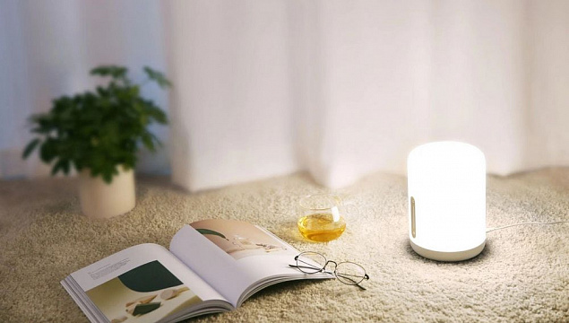 Лампа Mi Bedside Lamp 2, белая с логотипом в Астрахани заказать по выгодной цене в кибермаркете AvroraStore
