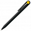 Ручка шариковая Prodir DS1 TMM Dot, черная с желтым с логотипом в Астрахани заказать по выгодной цене в кибермаркете AvroraStore