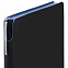 Ежедневник Flexpen Black, недатированный, черный с синим с логотипом в Астрахани заказать по выгодной цене в кибермаркете AvroraStore