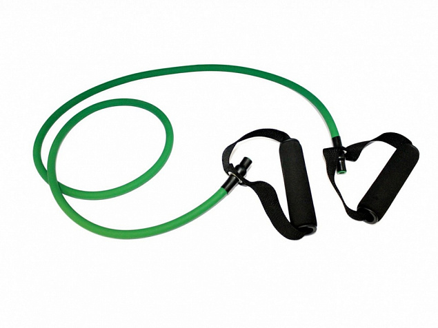Эспандер трубчатый с ручками, нагрузка до 11 кг с логотипом в Астрахани заказать по выгодной цене в кибермаркете AvroraStore
