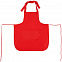 Фартук Neat, красный с логотипом в Астрахани заказать по выгодной цене в кибермаркете AvroraStore