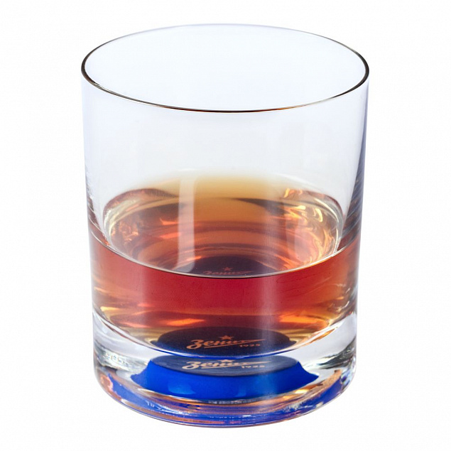 Cветящийся стакан для виски «Зенит» с логотипом в Астрахани заказать по выгодной цене в кибермаркете AvroraStore