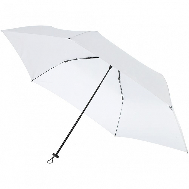 Зонт складной Luft Trek, белый с логотипом в Астрахани заказать по выгодной цене в кибермаркете AvroraStore