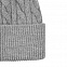 Шапка Heat Trick, светло-серый меланж с логотипом в Астрахани заказать по выгодной цене в кибермаркете AvroraStore