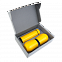 Набор Hot Box C2 grey (желтый) с логотипом в Астрахани заказать по выгодной цене в кибермаркете AvroraStore