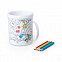 Кружка для раскрашивания с цветными карандашами (4шт) FESIENT с логотипом в Астрахани заказать по выгодной цене в кибермаркете AvroraStore