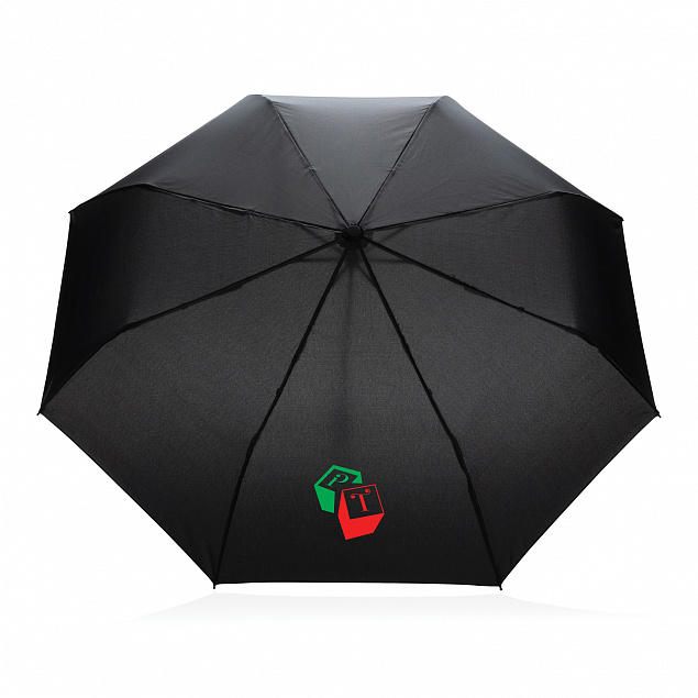 Компактный плотный зонт Impact из RPET AWARE™, 20,5" с логотипом в Астрахани заказать по выгодной цене в кибермаркете AvroraStore