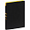 Ежедневник Flexpen Black, недатированный, черный с бирюзовым с логотипом в Астрахани заказать по выгодной цене в кибермаркете AvroraStore