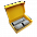 Набор Hot Box C2 G, желтый с логотипом в Астрахани заказать по выгодной цене в кибермаркете AvroraStore
