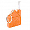 Брелок-рулетка &quot;Home&quot;, 1 метр, оранжевый с логотипом в Астрахани заказать по выгодной цене в кибермаркете AvroraStore