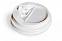Крышка для стакана 8 унций  (80 мм), белый с логотипом в Астрахани заказать по выгодной цене в кибермаркете AvroraStore