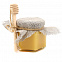Мед натуральный цветочный с ложкой для меда, 140 г с логотипом в Астрахани заказать по выгодной цене в кибермаркете AvroraStore